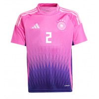 Camisa de time de futebol Alemanha Antonio Rudiger #2 Replicas 2º Equipamento Europeu 2024 Manga Curta